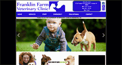 Desktop Screenshot of franklinfarmvet.com